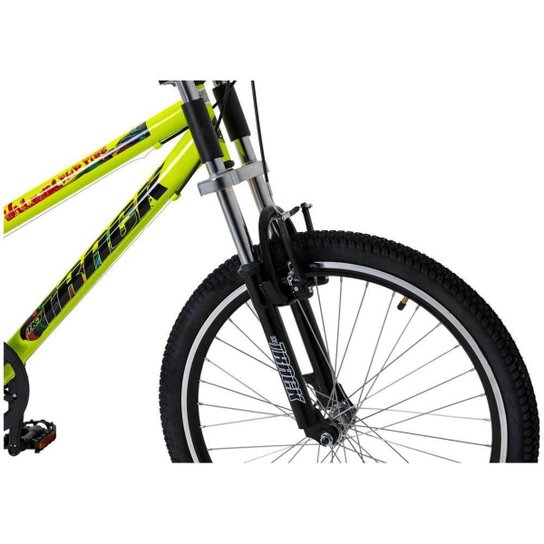 Bicicleta Aro 24" TK3 Track Flip Fire com Banco de Mobilete Aço Carbono