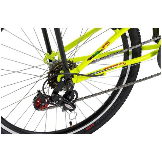 Bicicleta Aro 24" TK3 Track Flip Fire com Banco de Mobilete Aço Carbono