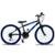 Bicicleta Aro 24 Urbana Forss Spike 18 Marchas Azul - Preto