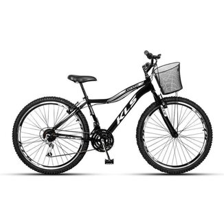 Bicicleta Aro 26 Alum Kls Sport Gold VBrake Mtb 21V Feminina