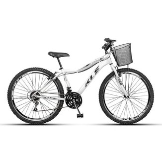 Bicicleta Aro 26 Alum Kls Sport Gold VBrake Mtb 21V Feminina