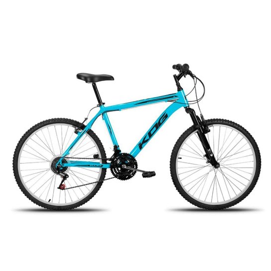 Bicicleta Aro 26 Aluminio 18 Velocidades Shimano Suspensão