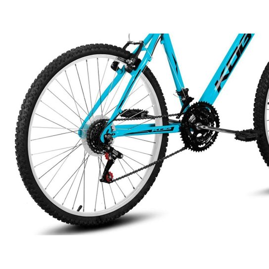 Bicicleta Aro 26 Aluminio 18 Velocidades Shimano Suspensão