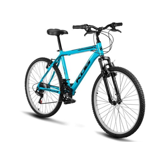 Bicicleta Aro 26 Aluminio 18 Velocidades Shimano Suspensão