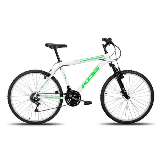 Bicicleta Aro 26 Aluminio 18 Velocidades Shimano Suspensão