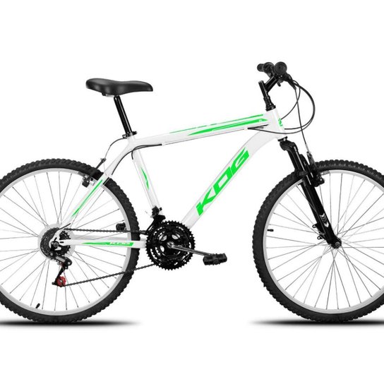 Bicicleta Aro 26 Aluminio 18 Velocidades Shimano Suspensão