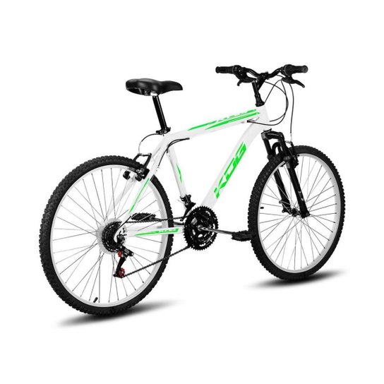 Bicicleta Aro 26 Aluminio 18 Velocidades Shimano Suspensão