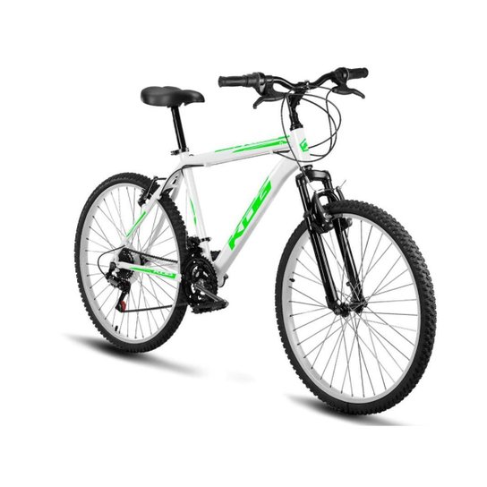 Bicicleta Aro 26 Aluminio 18 Velocidades Shimano Suspensão