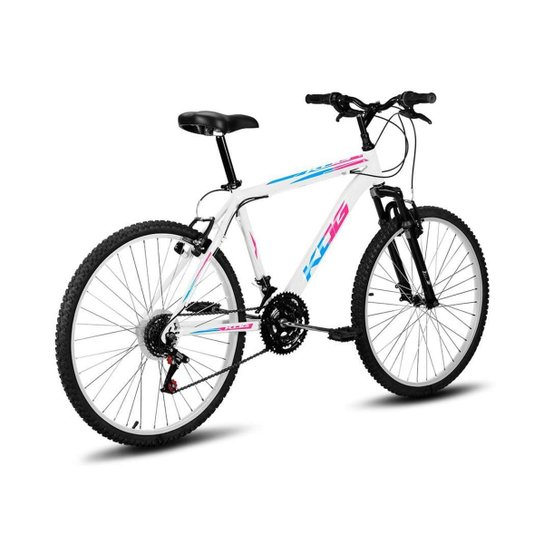 Bicicleta Aro 26 Aluminio 18 Velocidades Shimano Suspensão