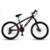 Bicicleta Aro 26 Cripto FreeRide 21 Marchas Freios a Disco - Preto+Rosa