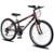 Bicicleta Aro 26 Dropp Sport Infantil Adulto18 vel marchas Freio V-Brake - Preto+Vermelho