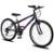 Bicicleta Aro 26 Dropp Sport Infantil Adulto18 vel marchas Freio V-Brake - Preto+Azul