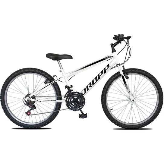 Bicicleta Aro 26 Dropp Sport Infantil Adulto18 vel marchas Freio V-Brake