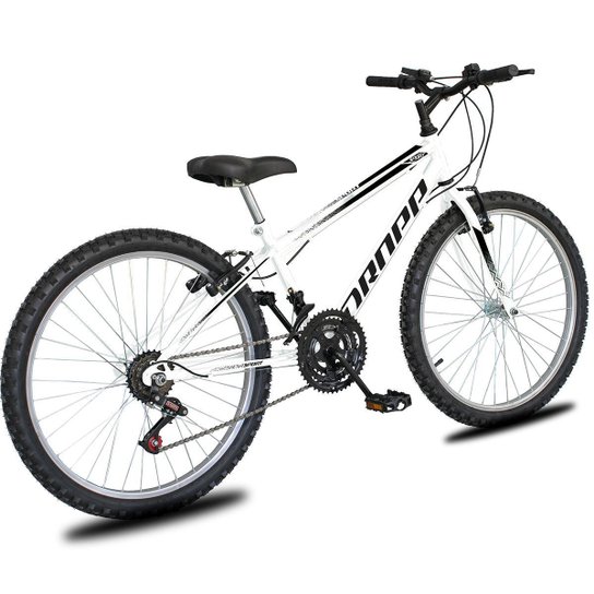 Bicicleta Aro 26 Dropp Sport Infantil Adulto18 vel marchas Freio V-Brake
