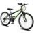 Bicicleta Aro 26 Dropp Sport Infantil Adulto18 vel marchas Freio V-Brake - Preto+verde