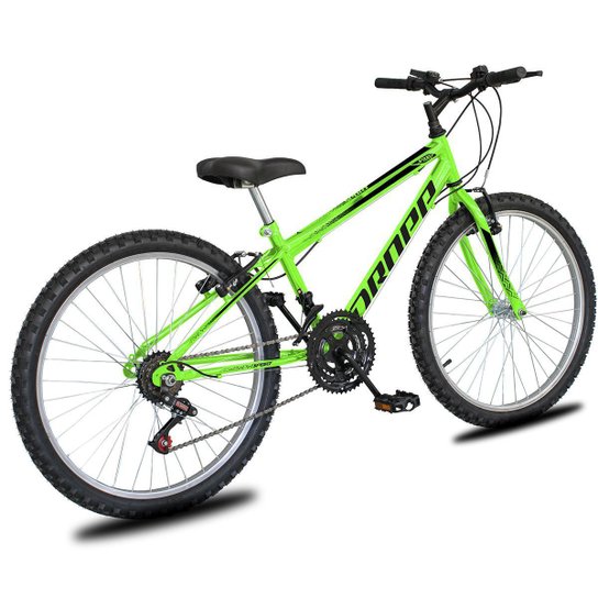 Bicicleta Aro 26 Dropp Sport Infantil Adulto18 vel marchas Freio V-Brake
