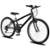 Bicicleta Aro 26 Dropp Sport Infantil Adulto18 vel marchas Freio V-Brake - Grafite+Preto