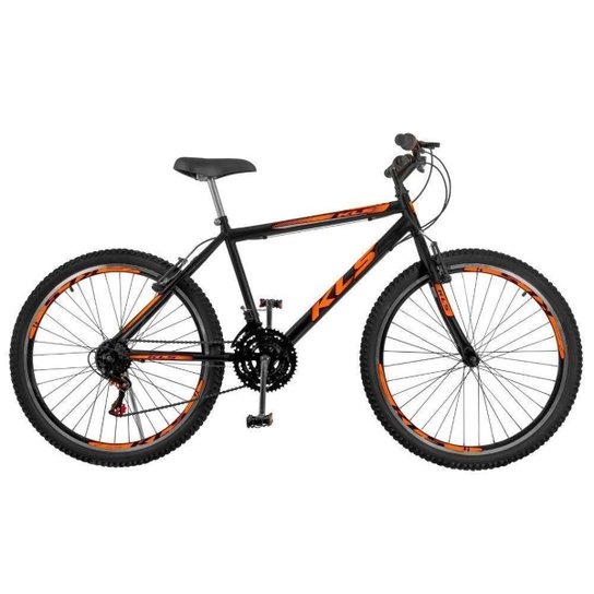 Bicicleta Aro 26 Kls Sport Gold Freio V-Brake Mtb 21 Marchas