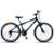 Bicicleta Aro 26 KLS Sport Gold Rebaixado V-Brake Suspensão Mtb 21V - Preto+Azul