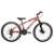 Bicicleta Aro 26 KOG Flay 18v Disco Freeride Full X25 Tipo Viking - Vermelho+Branco