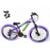 Bicicleta Aro 26 Vikingx Tuff Freeride Câmbios Shimano 21v Aros Vmaxx DH Freio a Disco Pneu Flame - Roxo+Verde