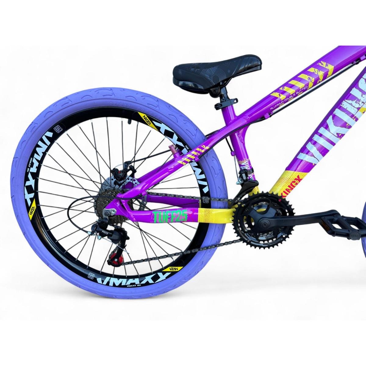 Bicicleta Aro 26 Vikingx Tuff Freeride Downhill Freio Hidráulico