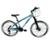 Bicicleta Aro 26 Vikingx Tuff X35 Alumínio 21v Freeride Freio a Disco Cabeamento Interno Aros Vmaxx - Azul Claro
