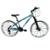 Bicicleta Aro 26 Vikingx Tuff X35 Alumínio Freeride 21v Freio a Disco Cabeamento Interno Aros Vmaxx - Azul Claro