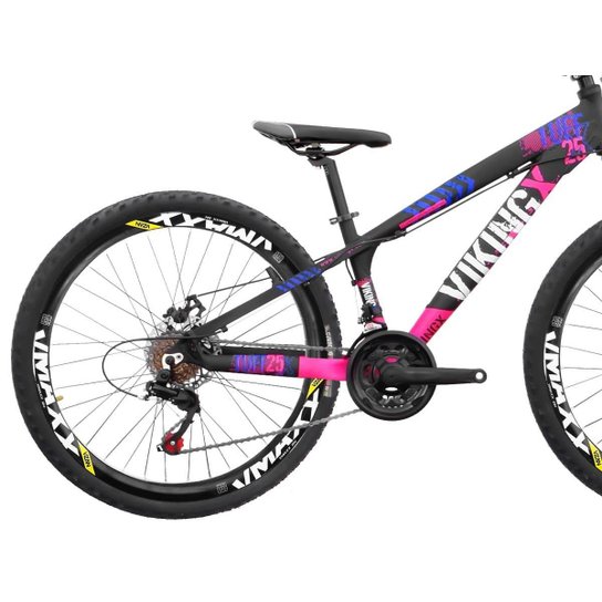 Bicicleta Aro 26 VikingX Tuff25 21v Freios Mecânicos e Trava