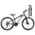 Bicicleta Aro 26 VikingX Tuff25 21v Freios Mecânicos e Trava - Roxo+Laranja