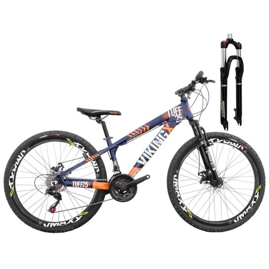 Bicicleta Aro 26 VikingX Tuff25 21v Freios Mecânicos e Trava