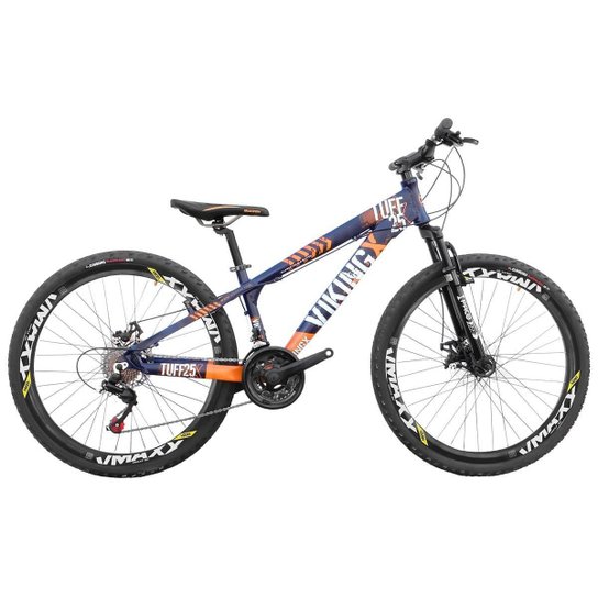 Bicicleta Aro 26 VikingX Tuff25 21v Freios Mecânicos e Trava
