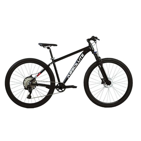 Bicicleta Aro 29 Absolute Nero 5 12v Suspensão 100mm C/ Trava K7 11/50 Freios Hidráulicos Kit 1x12