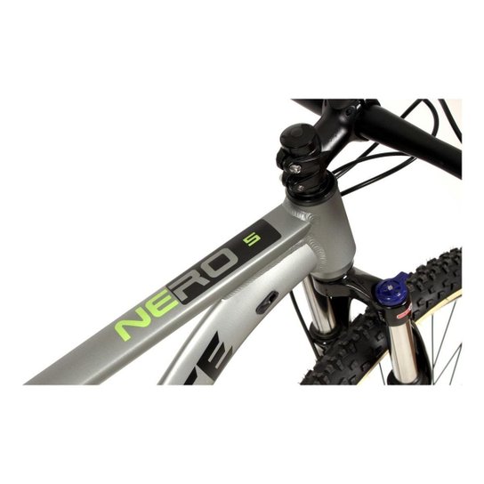 Bicicleta Aro 29 Absolute Nero 5 12v Suspensão c/ Trava K7 11/50 Freio Hidráulico Kit 1x12 Pneu Bege