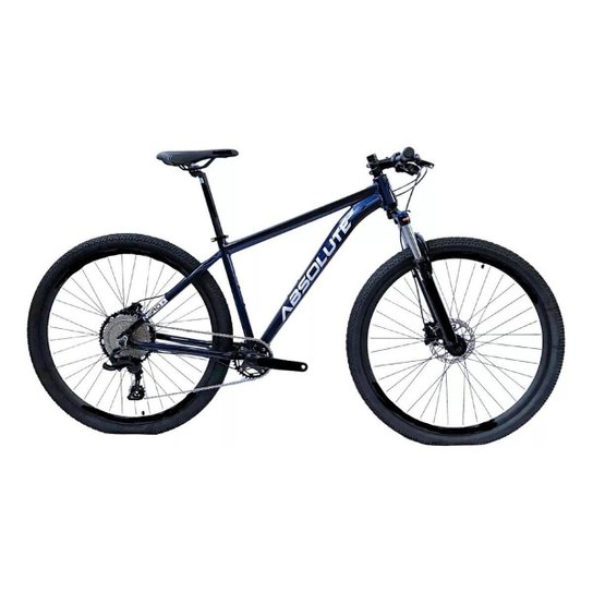 Bicicleta Aro 29 Absolute Nero 5 12v Suspensão com Trava K7 11/50 Freios Hidráulicos Kit 1x12