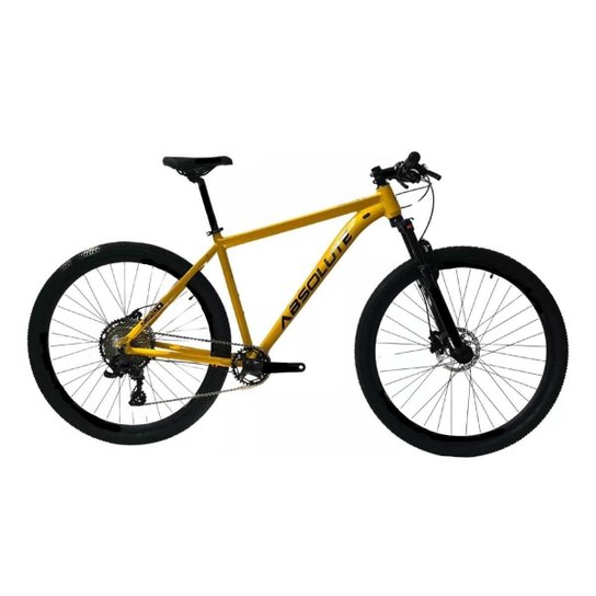 Bicicleta Aro 29 Absolute Nero 5 12v Suspensão com Trava K7 11/50 Freios Hidráulicos Kit 1x12