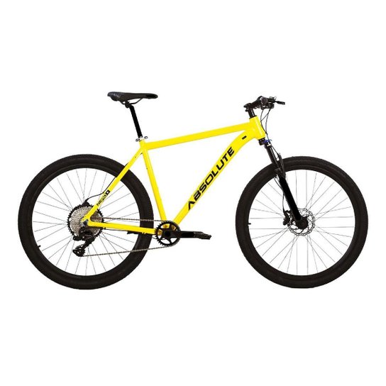 Bicicleta Aro 29 Absolute Nero 5 12v Suspensão com Trava K7 11/50 Freios Hidráulicos Kit 1x12