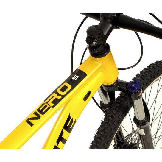 Bicicleta Aro 29 Absolute Nero 5 12v Suspensão com Trava K7 11/50 Freios Hidráulicos Kit 1x12