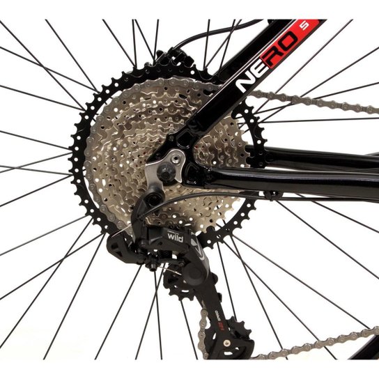 Bicicleta Aro 29 Absolute Nero 5 12v Susp.Trava Guidão K7 11/50 Freio Hidráulico 1x12v Hollowtech