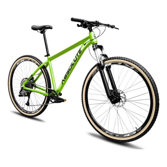 Bicicleta Aro 29 Absolute Nero 5 12v Trava Guidão 11/50 Freio Hidráulico 1x12v Hollowtech Pn Faixa