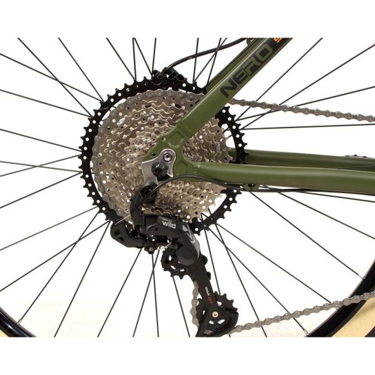 Bicicleta Aro 29 Absolute Nero 5 12v Trava Guidão 11/50 Freio Hidráulico 1x12v Hollowtech Pn Faixa