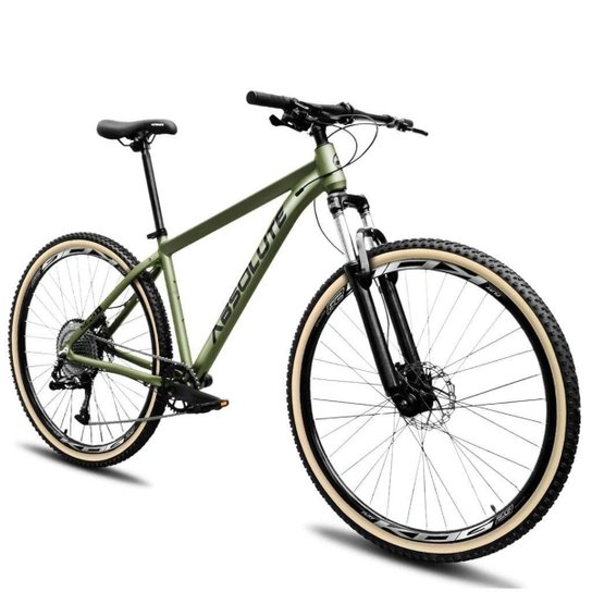 Bicicleta Aro 29 Absolute Nero 5 12v Trava Guidão 11/50 Freio Hidráulico 1x12v Hollowtech Pn Faixa