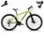 Bicicleta Aro 29 Absolute Nero 5 21 Marchas Mtb Indexada Alumínio Suspensão 80mm Cambios Shimano - Verde