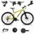 Bicicleta Aro 29 Absolute Nero 5 24v Mtb Indexado Disco Shimano Cubo K7 - Amarelo