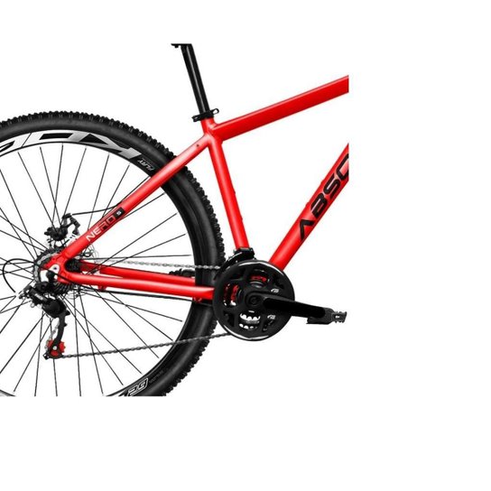Bicicleta Aro 29 Absolute Nero 5 Alumínio 21v Câmbios Shimano Freio a Disco Suspensão Dianteira Mtb