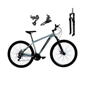 Bicicleta Aro 29 Absolute Nero 5 Alumínio 24v Câmbios Shimano Suspensão com Trava no Ombro