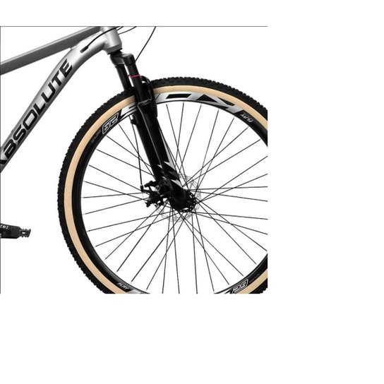 Bicicleta Aro 29 Absolute Nero 5 Alumínio 24v Câmbios Shimano Tz Freio Disco Susp.Diant Pneu Faixa