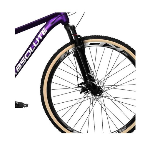 Bicicleta Aro 29 Absolute Nero 5 Alumínio 24v Câmbios Shimano Tz Freio Disco Susp.Diant Pneu Faixa
