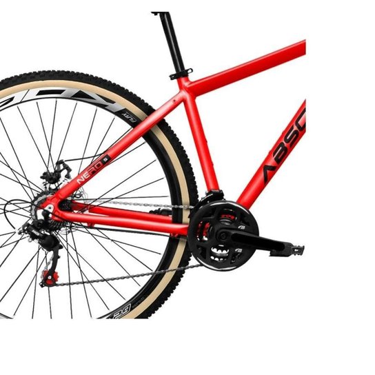 Bicicleta Aro 29 Absolute Nero 5 Alumínio 24v Freio a Disco Susp. Dianteira 60mm Pneus com Faixa
