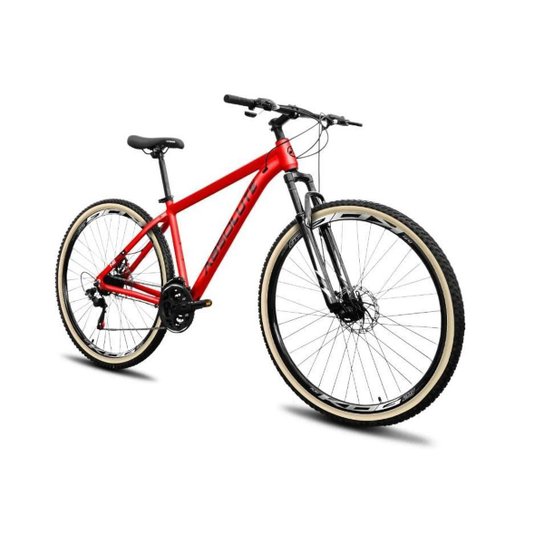 Bicicleta Aro 29 Absolute Nero 5 Alumínio 24v Freio a Disco Susp. Dianteira 60mm Pneus com Faixa